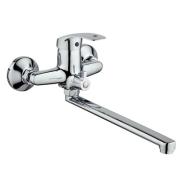 Смеситель д/ванны шар. с изливом F-40см, перекл. душа, 227024, Антей