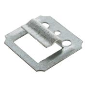 Кляймер оцинкованный с гвоздями 6мм ( 80 шт/уп)