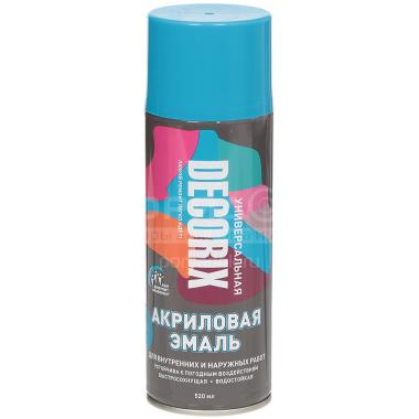 Эмаль аэроз. DECORIX акрил. светло - голубой 520мл А20