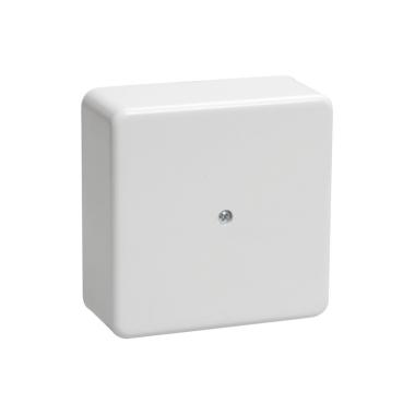 Коробка распаячная 100х100х44мм ОП для кабель-канала белый