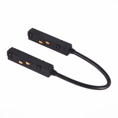 Коннектор питания угловой для магнитного шинопровода, Черный ST LUCE