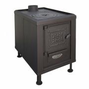 Печь отопительная Stoker "Садовая ПО-150 ЧП" 7кВт, до 150м3, с чугунной варочной поверхностью, d 115