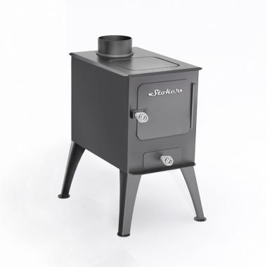 Печь отопительная Stoker Cадовая, 5кВт, до 50м3, d дымохода 115 мм