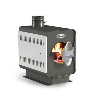 Печь отопительная Садовая 100-ОВ, 6кВт, до 100м3, d дымохода 115 мм