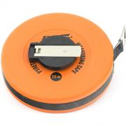 Рулетка геодезическая, 10 м х 12.5 мм, лента ПВХ, закрытый круглый корпус Sparta