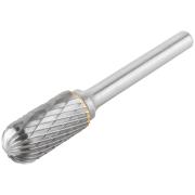 Шарошка карбидная, штифт 6 мм, тип "С", цилиндрическая закругленная 12х25х70 мм ФИТ