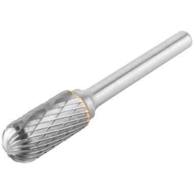 Шарошка карбидная, штифт 6 мм, тип "С", цилиндрическая закругленная 12х25х70 мм ФИТ