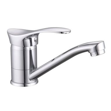 Смеситель д/кухни шар. с коротким изливом с гайкой, D 35, 113210, Gota Rocio