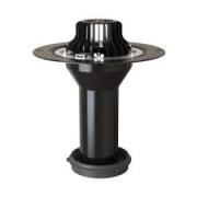 Надставной элемент с обжимным металлическим фланцем и уплотнительным кольцом