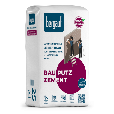 Штукатурка Bau Putz Zement Bergauf фас.цемент.25кг (56) Бергауф