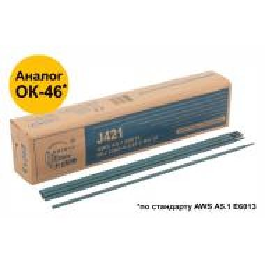 Электроды J421 "bridge" (аналог ОК46) для низкоуглеродистых сталей 3,2 мм х 350 мм (коробка 5 кг)
