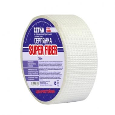 Серпянка самоклеящаяся, 50 мм х 90 м Super Fiber