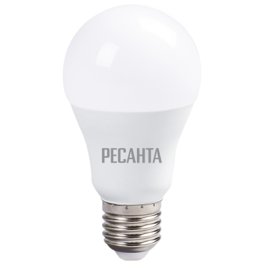АКЦИЯ! Лампа светодиодная РЕСАНТА LL-R-A60-13W-230-4K-E27 (подарок к насосам, стабилизат. Вихрь)