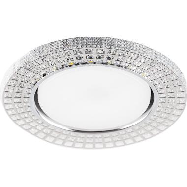 Светильник встраиваемый CDС4028,11W,4000К, GX53,128х30мм без лампы,с белой подсветкой,Feron