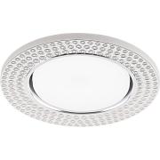 Светильник встраиваемый CDС4029,11W,4000К, GX53,125х30мм без лампы,с белой подсветкой,Feron
