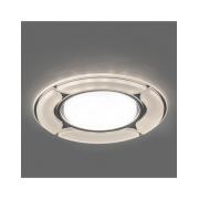 Светильник встраиваемый CDС4039,15W,4000К, GX53,135х26мм без лампы,с белой подсветкой,Feron