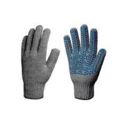 Перчатки трикотажные 7 нити с ПВХ 7,5 класс 92-94гр 10пар/уп, 250пар/мешок