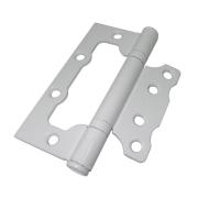 Петля без врезки 100х74х2.3 мм Белый, г.Кунгур (цена за пару)