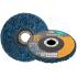 Круг зачистной полимерный для УШМ 125 х 22,2 мм, средней жесткости/ синий, MOS