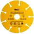 Диск пильный по дереву, посадочный диаметр 22,2 мм, карбидная режущая кромка 125 мм FIT