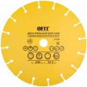Диск пильный по дереву, посадочный диаметр 22,2 мм, карбидная режущая кромка 230 мм FIT