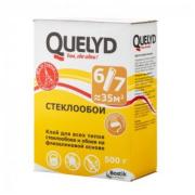 Клей обойный для СТЕКЛООБОЕВ 500гр Quelyd/12/