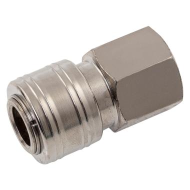 Муфта универсальная быстросъемная ("мама") внутренняя резьба 1/2, 1 шт, Stels