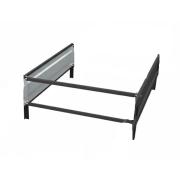 Удлинитель грядки 1,0 м х1,0 м, высота 0,2 м. Цвет: Серый графит