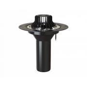 Воронка с обжимным металлическим фланцем с обогревом 110*450мм