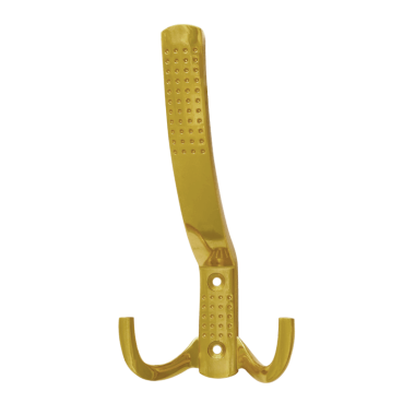 Крючок-вешалка №11 3-х рож. Золото Нора-М