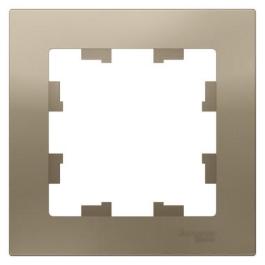 Рамка "Atlasdesign" 1 пост. Шампань Schneider Electric