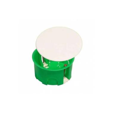 Коробка распаячная 80х45мм СП крышка,с лапками