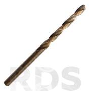 Сверло по металлу 6,5 x 101 мм, кобальт 5%, 10шт/уп (ПОШТУЧНО), CUTOP Profi