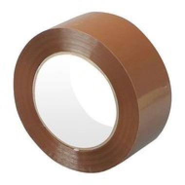 Лента клейкая 50мм 120м коричневый 45мк Klebebander