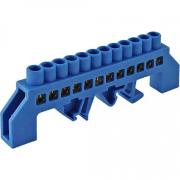 Шина N нулевая 6х9мм 12груп.DIN-рейку в изоляторе