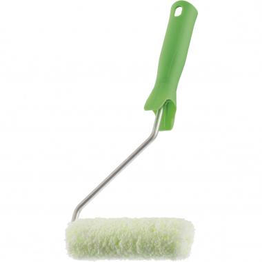 Мини-валик с ручкой, 110 мм, ворс 12 мм, D 16 мм, D ручки 6 мм, "Работы с древесиной" Сибртех