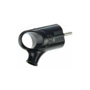 Вилка угловая с ушком с/з 16А