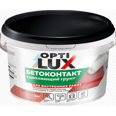 Бетоконтакт ОПТИЛЮКС д/внутрених работ 3кг