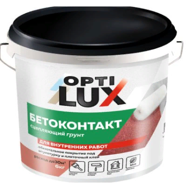 Бетоконтакт ОПТИЛЮКС д/внутрених работ 6кг