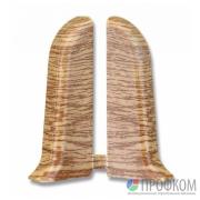 Торцевая заглушка для плинтуса, правая , 211, Дуб Рустик, Идеал, Комфорт