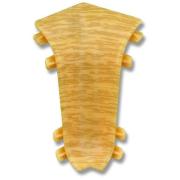 Угол внутренний для плинтуса, 212, Дуб светлый, Идеал, Комфорт