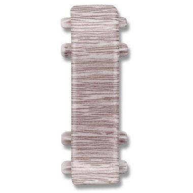 Соединитель для плинтуса , 215, Дуб Снежный, Идеал, Комфорт