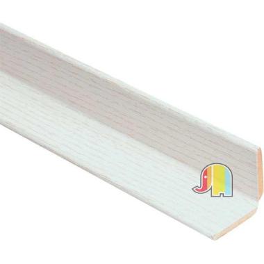 Уголок универсальный МДФ, Ясень белый 28*28*2600мм, Классик, Союз РАСПРОДАЖА