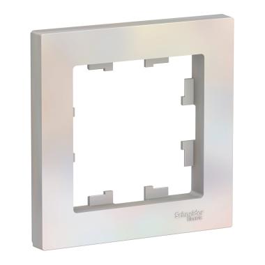 Рамка "Atlasdesign" 1 пост. Жемчуг Schneider Electric