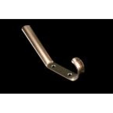 Крючок-вешалка двойной цинк (150шт/уп) Уральская фурнитура