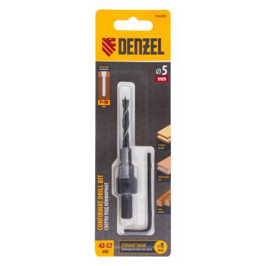 Сверло-зенкер под конфирмат, 4 мм // Denzel