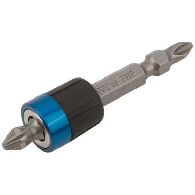 Адаптер для шурупов магнитн. wp Профи + 1 бита 65 мм, s2 сталь РН2 / РН2 ФИТ