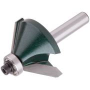 Фреза кромочная конусная с нижним подшипником dxhxl=40х18х62,8 мм