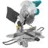 Пила торцовочная 1400 Вт; 4500 об/мин; 210/30 мм; 6,5 кг; рез. накл.; б/с щеток; блок шпинд.; коробка ФИТ