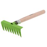 Грабли витые 8-зубые,160мм,деревянный черенок,61761